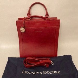 DOONEY & BOURKE - Red Mini Tote w/ Shoulder Strap